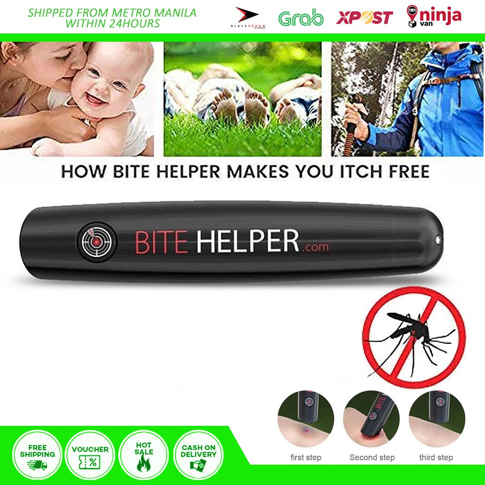 Mosquito Antipruritic Device Bite Soothes and Reduces Swelling Universal Adult Children Essential for Outdoor Camping Summer