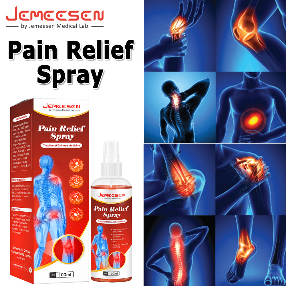 Instant Pain Relief Spray Rheumatism Arthritis Knee Pain Relief Muscle Ache Joint Sprain Orthopedic Medical Spray 100ML