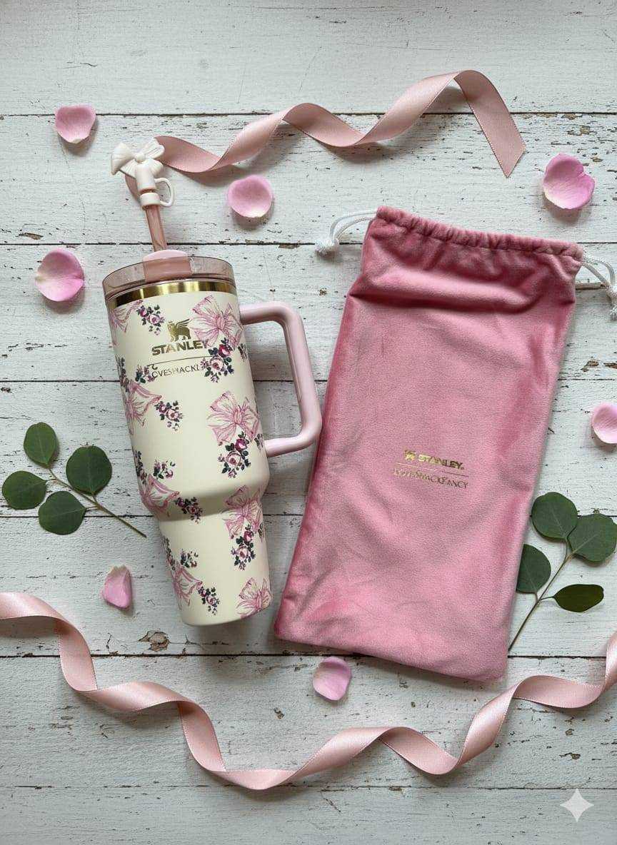 The Stanley X Love Shack Fancy Quencher With Gift Box