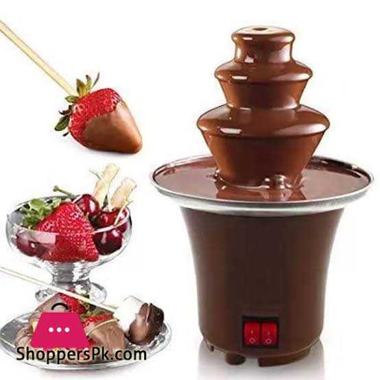 3 Tier Mini Chocolate Fountain