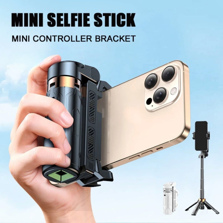 Mini Selfie Stick With Detachable Wireless Remote Controller