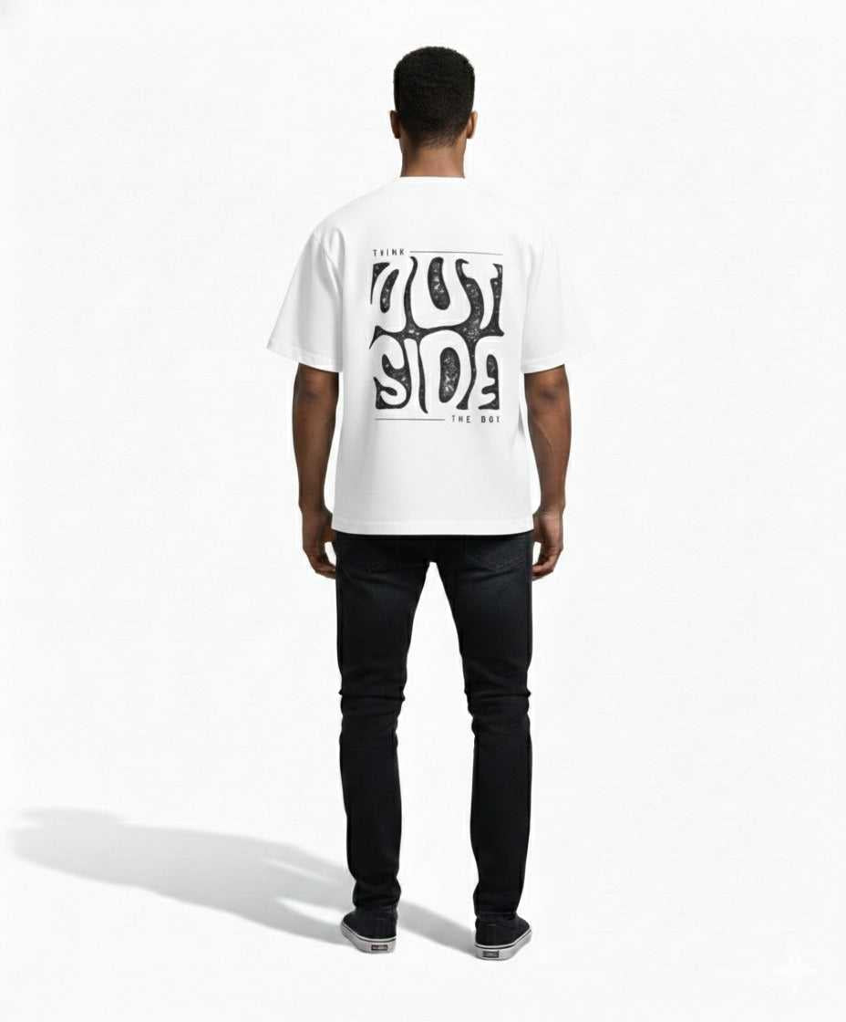 Think Outside Drop Shoulder T-Shirt for Men