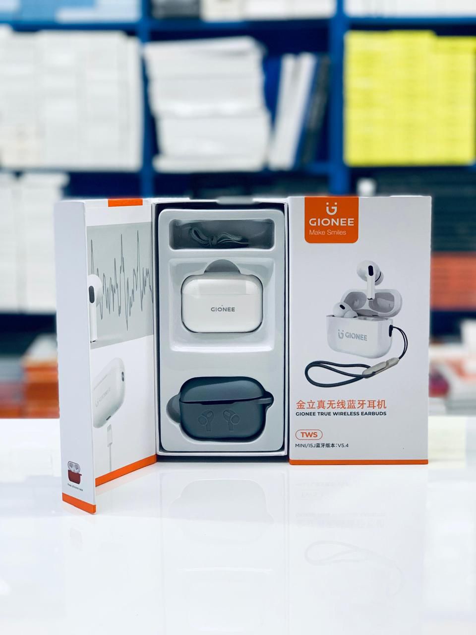 Gionee TWS Wireless Earbuds Bluetooth 5.4 with Charging Case