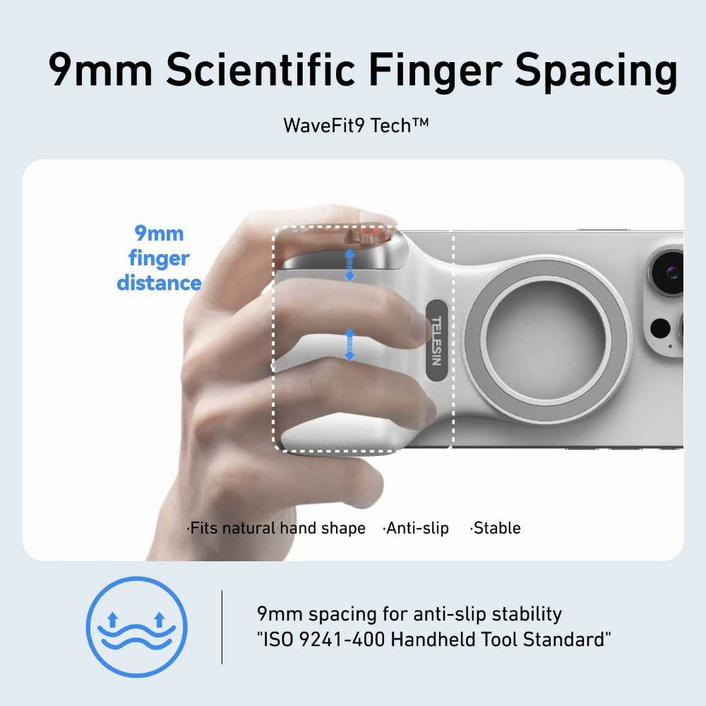 Phone Magnetic Grip Android iphone Detachable Shutter Remote