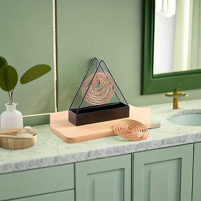 Metal Mosquito Coil Stand – Heavy Duty Ash Tray & Safety Holder