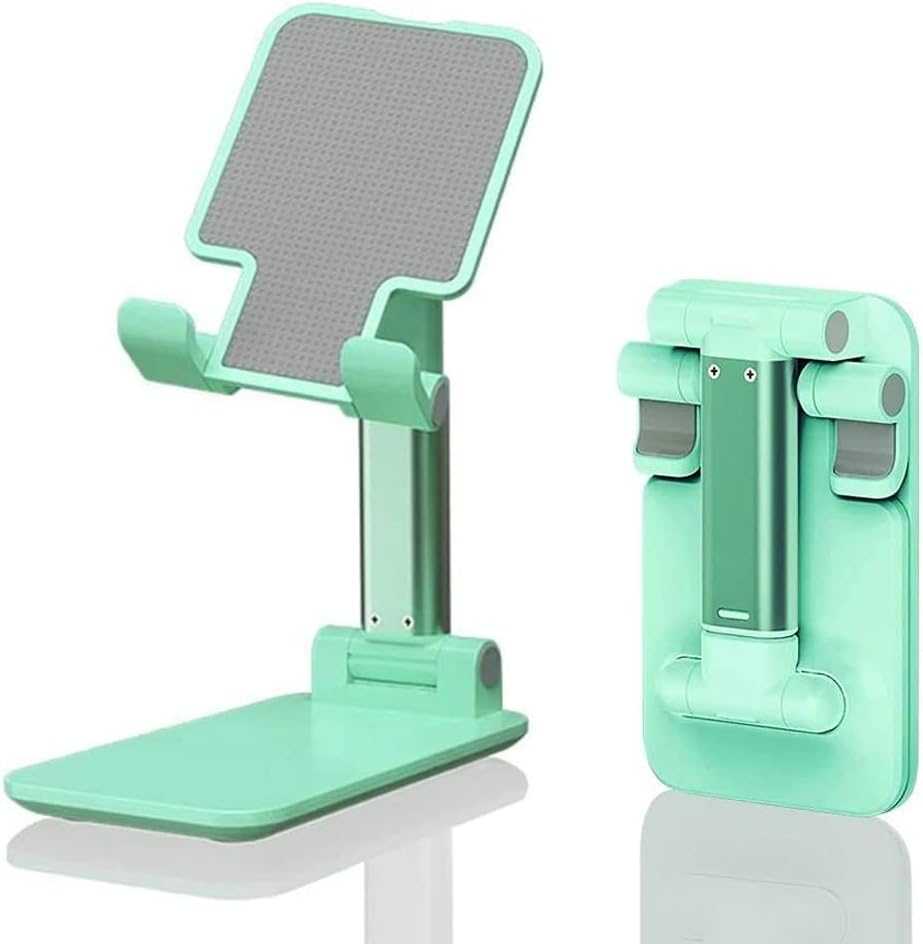 Smart Foldable Mobile Stand – Adjustable Desktop Holder for iPhone & Android