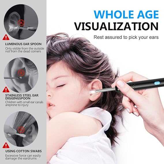 Smart Visual Ear Cleaner – HD Camera Ear Wax Removal Tool with LED Light