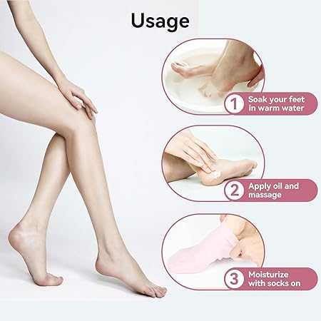 Moisturizing Spa Gel Socks – Silicone Lined Therapy for Cracked Heels
