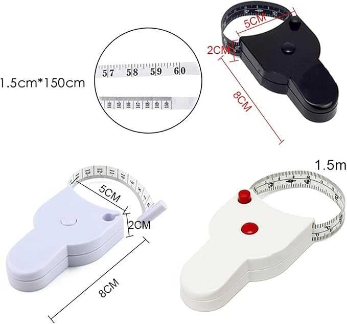 Telescopic Self-Measurement Tape – One-Handed Body Measuring Ruler