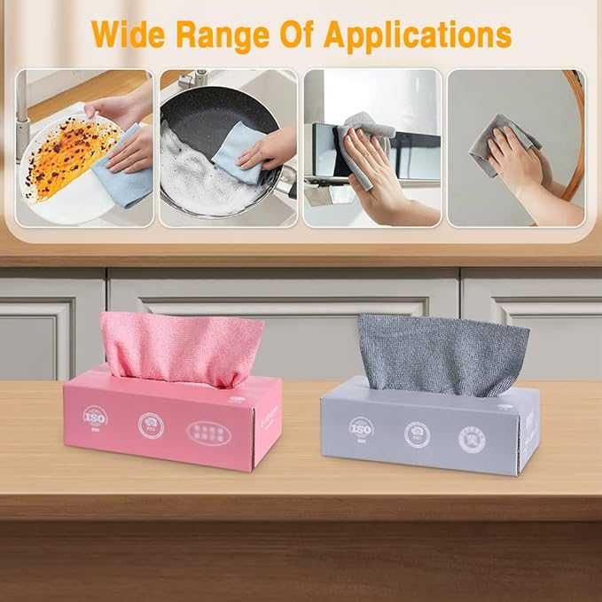 Microfiber Cleaning Wipes – Pack of 20 Ultra-Soft Lint-Free Cloths