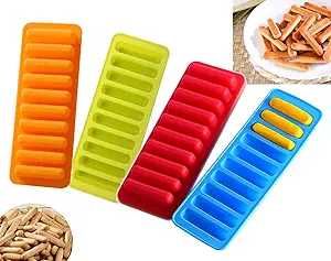 Ice-Line Silicone Tray – Narrow Strip Ice Mold for Water Bottles