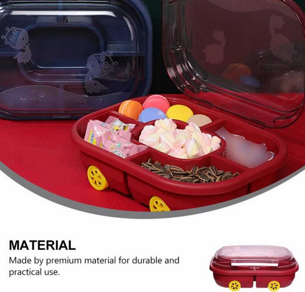 Cartoon Car Fruit Plate for Kids – Fun Snack & Appetizer Serving Tray