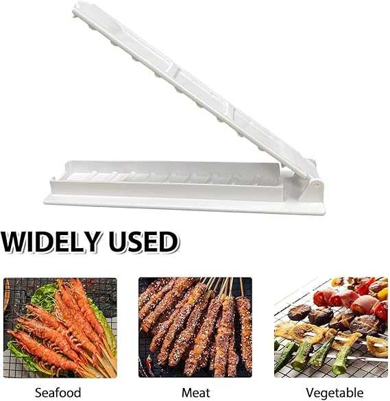 Reusable Manual Kabab Press Mould – Heavy-Duty Seekh Kebab Maker