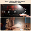 LED Desk Lamp with Touch Control – Eye Protection Study Table Light