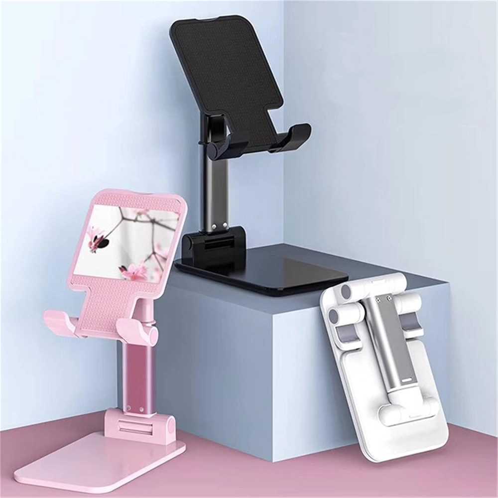Smart Foldable Mobile Stand – Adjustable Desktop Holder for iPhone & Android