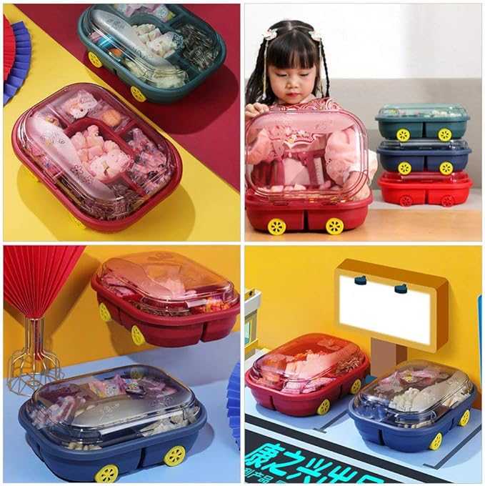 Cartoon Car Fruit Plate for Kids – Fun Snack & Appetizer Serving Tray