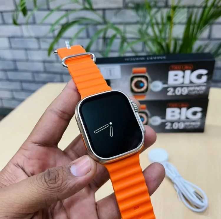 T900 Ultra Smart Watch Infinite Display 49MM Dial Size Built in Games Bluetooth Calling Crown Working