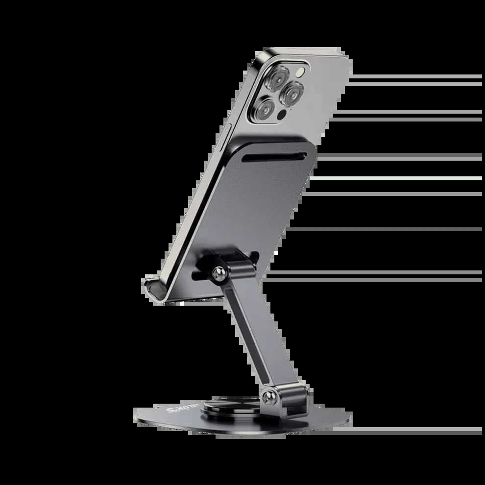BX-320 Metal Mobile Stand Adjustable Phone Holder