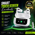 A9 Pro Wireless Earbuds White Bluetooth 5.3 HD Stereo Sound TWS