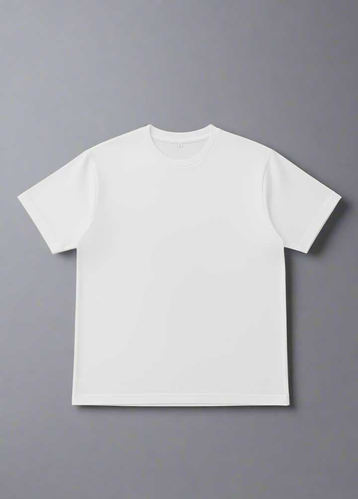 Down Shoulder Cotton Tee