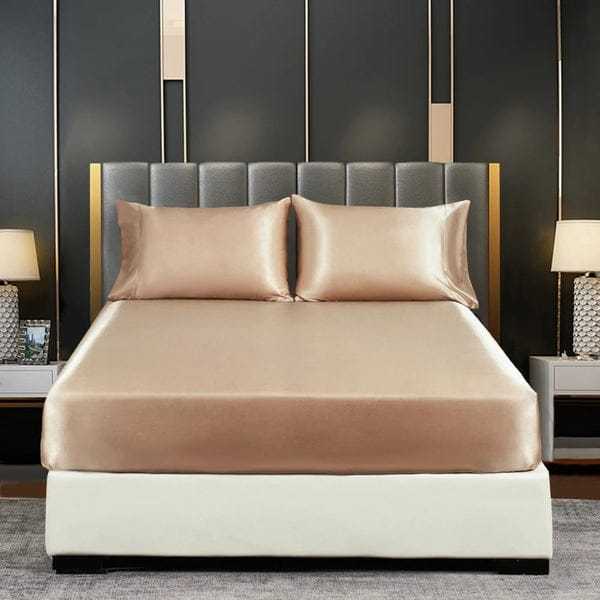 Luxury Slik fitted Bedsheet King size