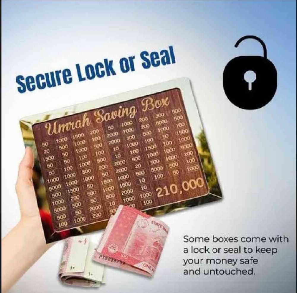Niyyat Umrah Savings Box – Turn Dreams into Reality