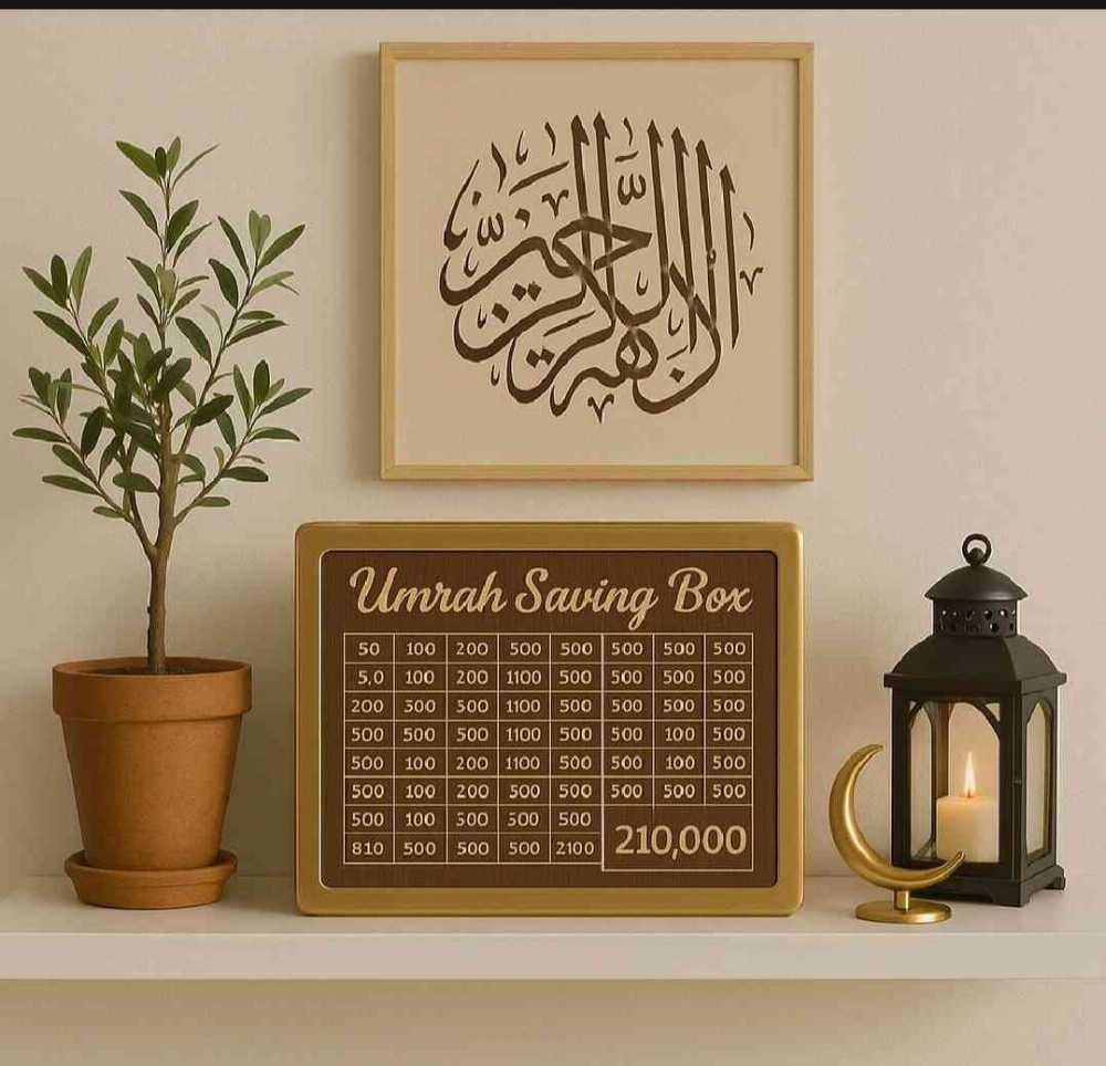 Niyyat Umrah Savings Box – Turn Dreams into Reality