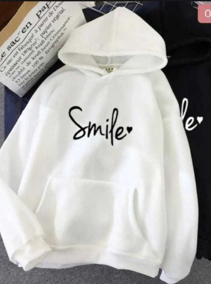 CLASSY STYLISH Print Kangaroo Hoodie huddy Pocket Drawstring Casual Pullover Hodie Long Sleeves Export Quality Huddie Winter Wear Hoody For Women Girls
