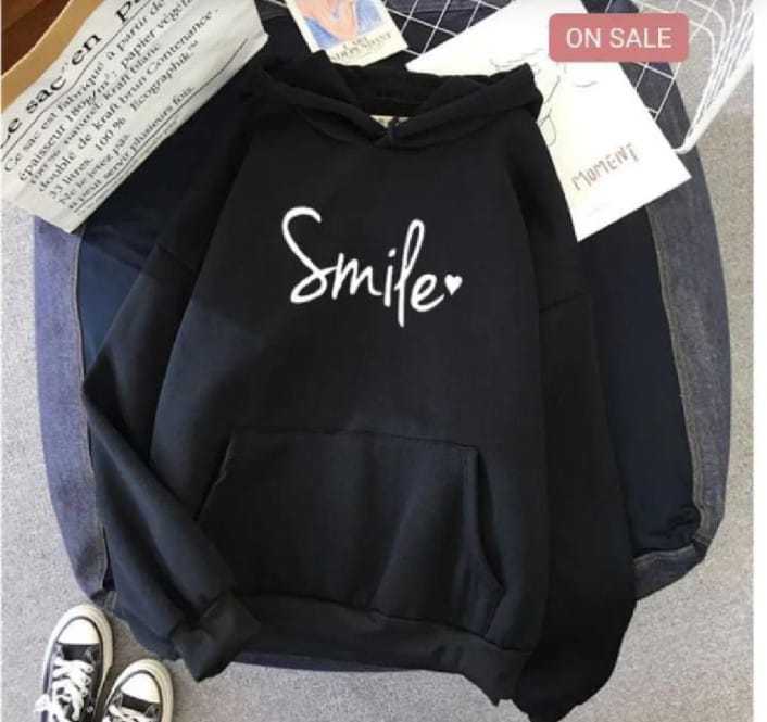 CLASSY STYLISH Print Kangaroo Hoodie huddy Pocket Drawstring Casual Pullover Hodie Long Sleeves Export Quality Huddie Winter Wear Hoody For Women Girls