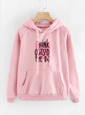 CLASSY STYLISH Print Kangaroo Hoodie huddy Pocket Drawstring Casual Pullover Hodie Long Sleeves Export Quality Huddie Winter Wear Hoody For Women Girls