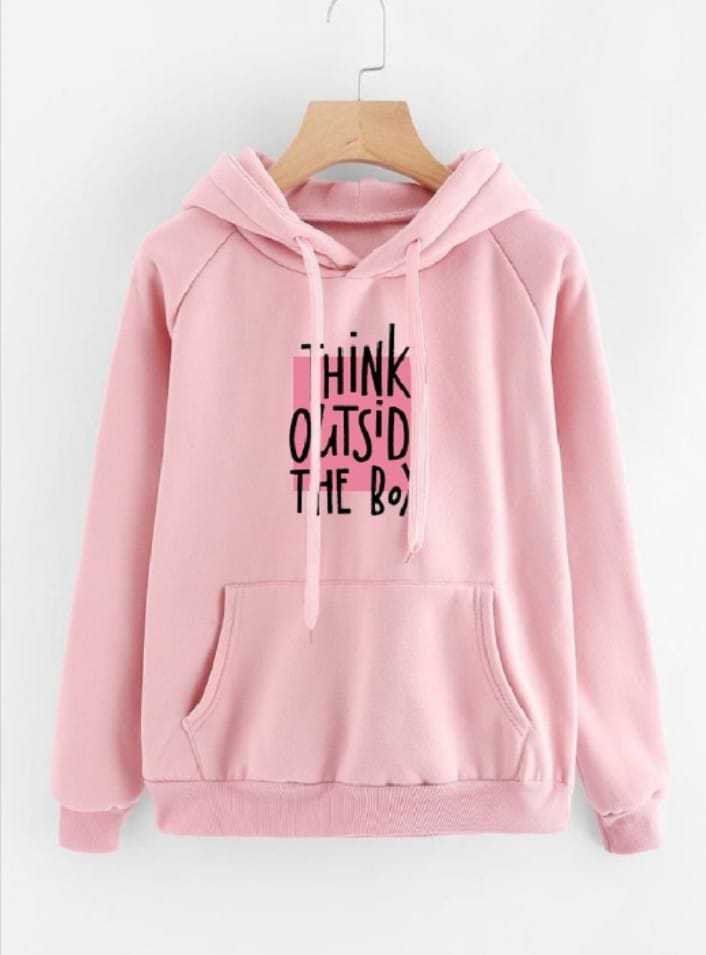 CLASSY STYLISH Print Kangaroo Hoodie huddy Pocket Drawstring Casual Pullover Hodie Long Sleeves Export Quality Huddie Winter Wear Hoody For Women Girls