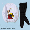 Trendy Tracksuit Print Thick & Fleece Fabric Full Sleeves Rib Sweatshirt with trouser for Winter for Trendy sweatshirt Fashion Wear tracksuit for Men / Boys
