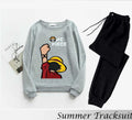 Trendy Tracksuit Print Thick & Fleece Fabric Full Sleeves Rib Sweatshirt with trouser for Winter for Trendy sweatshirt Fashion Wear tracksuit for Men / Boys