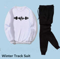 Trendy Tracksuit Print Thick & Fleece Fabric Full Sleeves Rib Sweatshirt with trouser for Winter for Trendy sweatshirt Fashion Wear tracksuit for Men / Boys