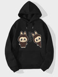 CLASSY STYLISH Print Kangaroo Hoodie huddy Pocket Drawstring Casual Pullover Hodie Long Sleeves Export Quality Huddie Winter Wear Hoody For Women Girls
