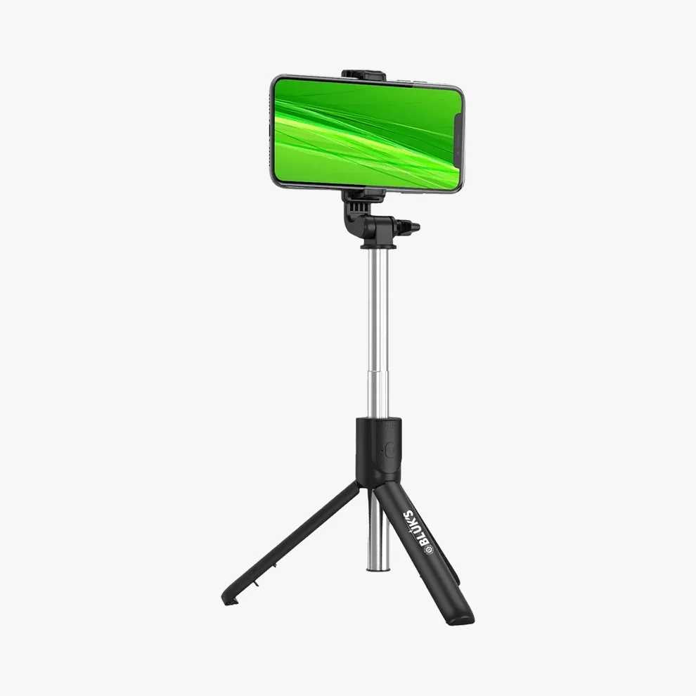 Selfie Stick with Tripod Stand | Bluetooth Remote | Adjustable & Foldable Design