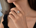 Emerald-Cut Bezel Solitaire Ring
