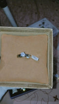 Classic Solitaire Silver Band Ring