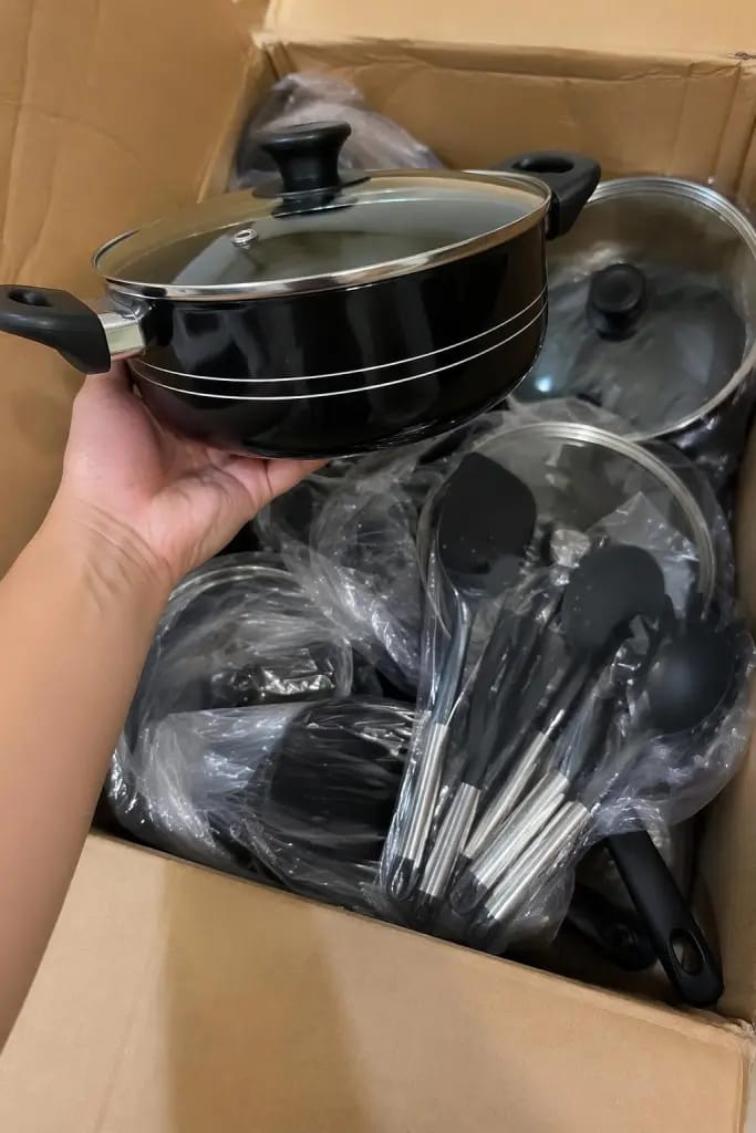 KitchCraft Non-Stick Cookware Set — "Cook in Style, Serve with Pride"
