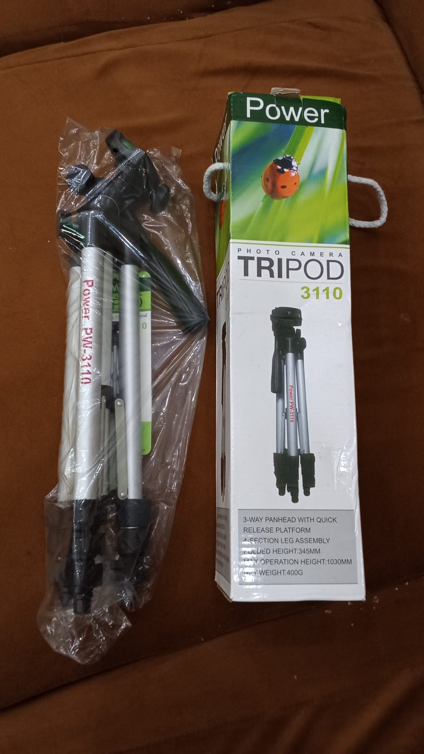 Power Tripod 3100 – Lightweight Adjustable Tripod for Digital, Video, & Photo CamerasPower Tripod 3100 – Lightweight Adjustable Tripod for Digital, Video, & Photo Cameras