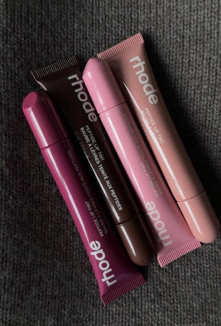 Rhode Peptide Lip Tint line,