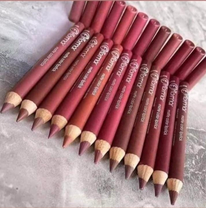 matte lip pencils