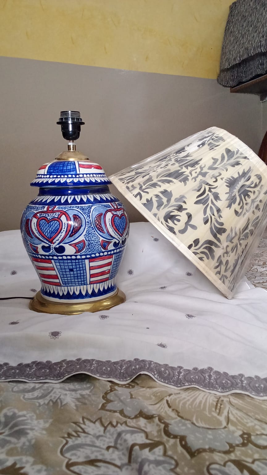 Handcrafted Multan Ceramic Table Lamp