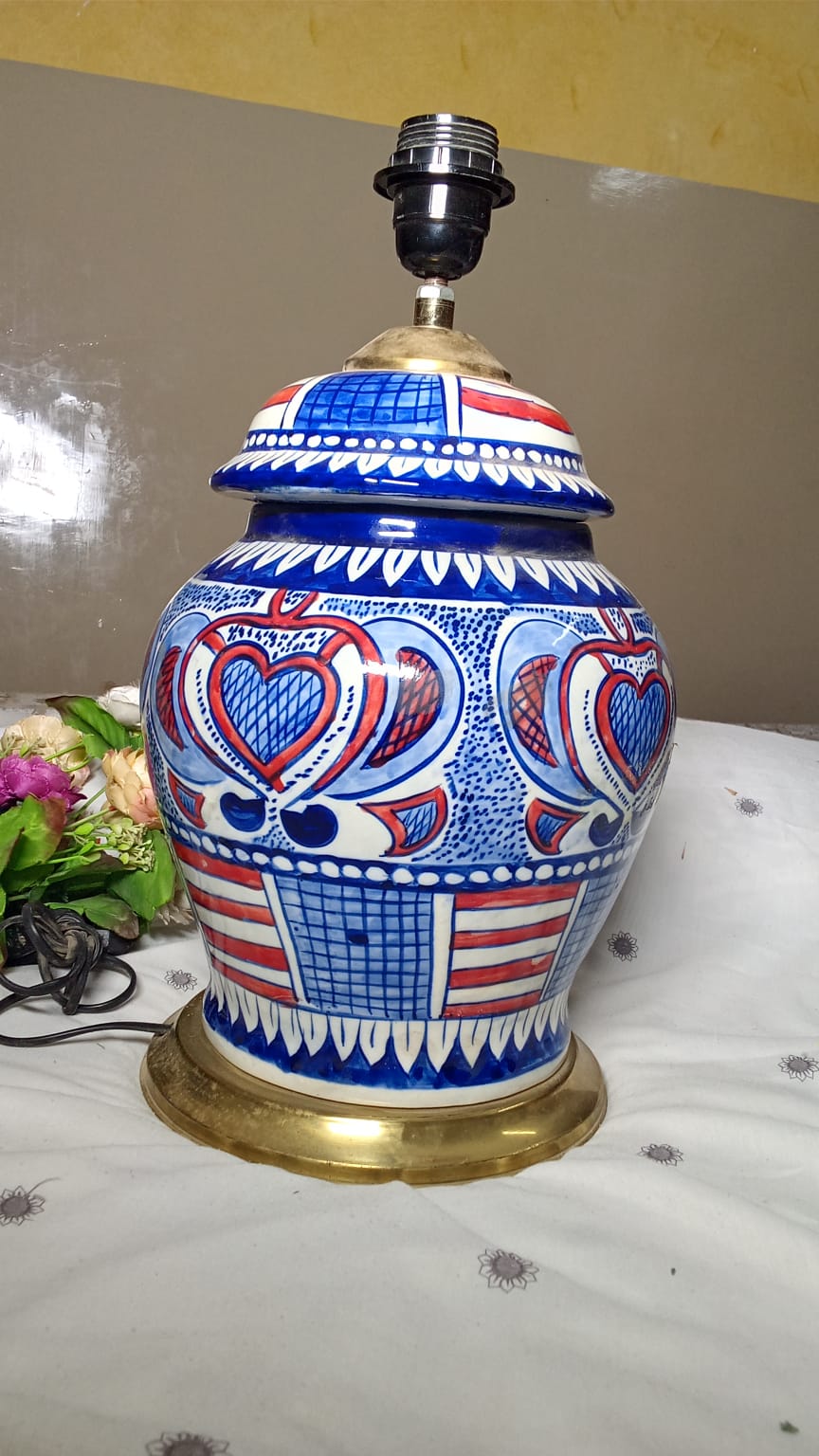 Handcrafted Multan Ceramic Table Lamp