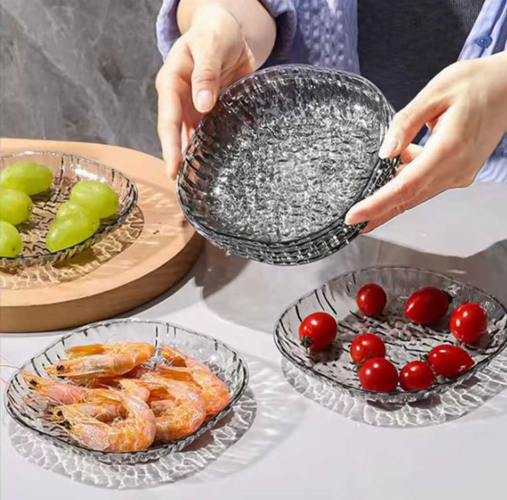 Premium Quality 8pcs Cloud Texture Plate Set