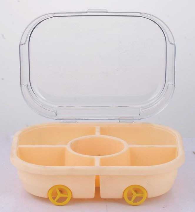 Cartoon Car Fruit Plate for Kids – Fun Snack & Appetizer Serving Tray