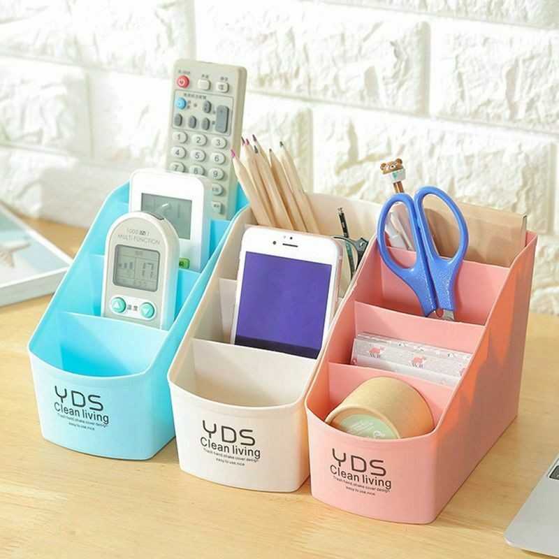 YDS Clean Living Desktop Organizer – 4-Compartment Storage Caddy