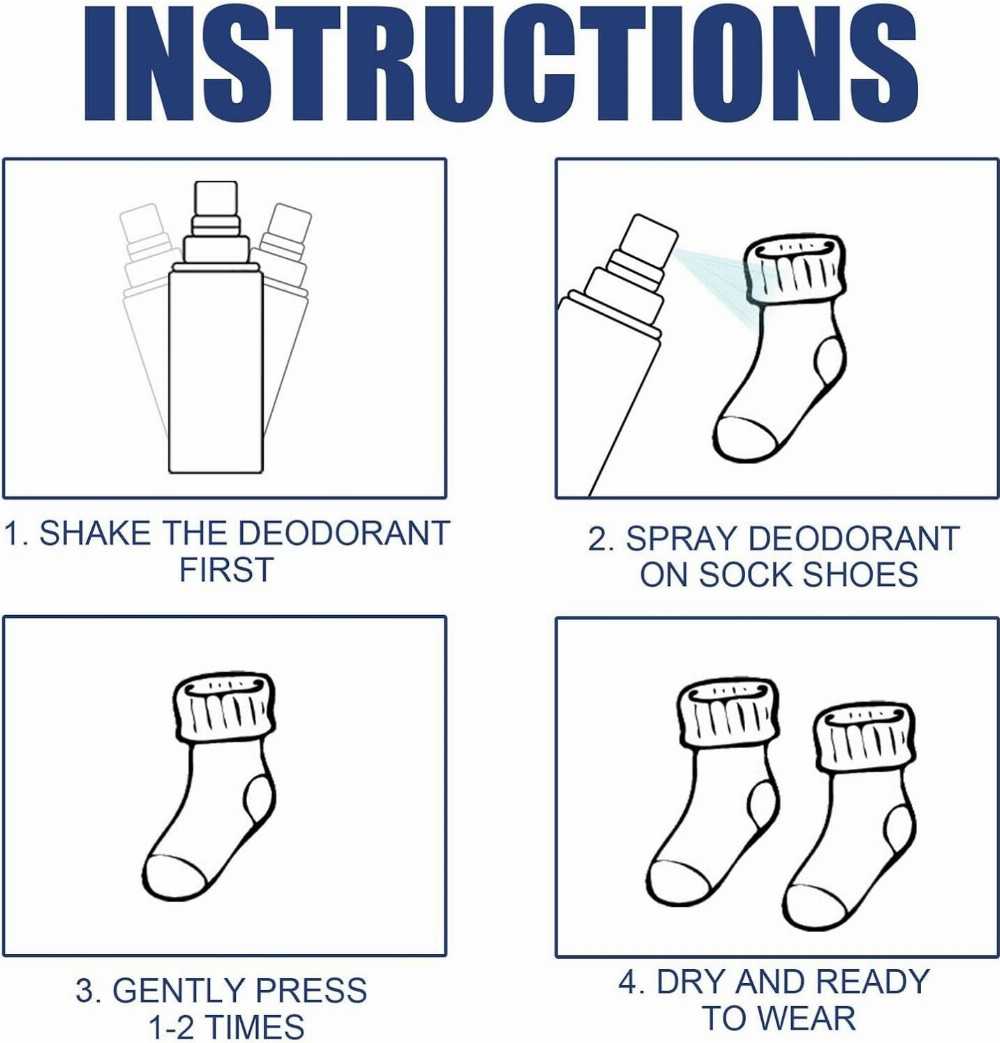 Shoe Deodorant Spray (100ml) – Powerful Odor Control Formula for Sneakers