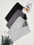 Pack of 3 fleece trousers For Men's & Women's (Random Colour)