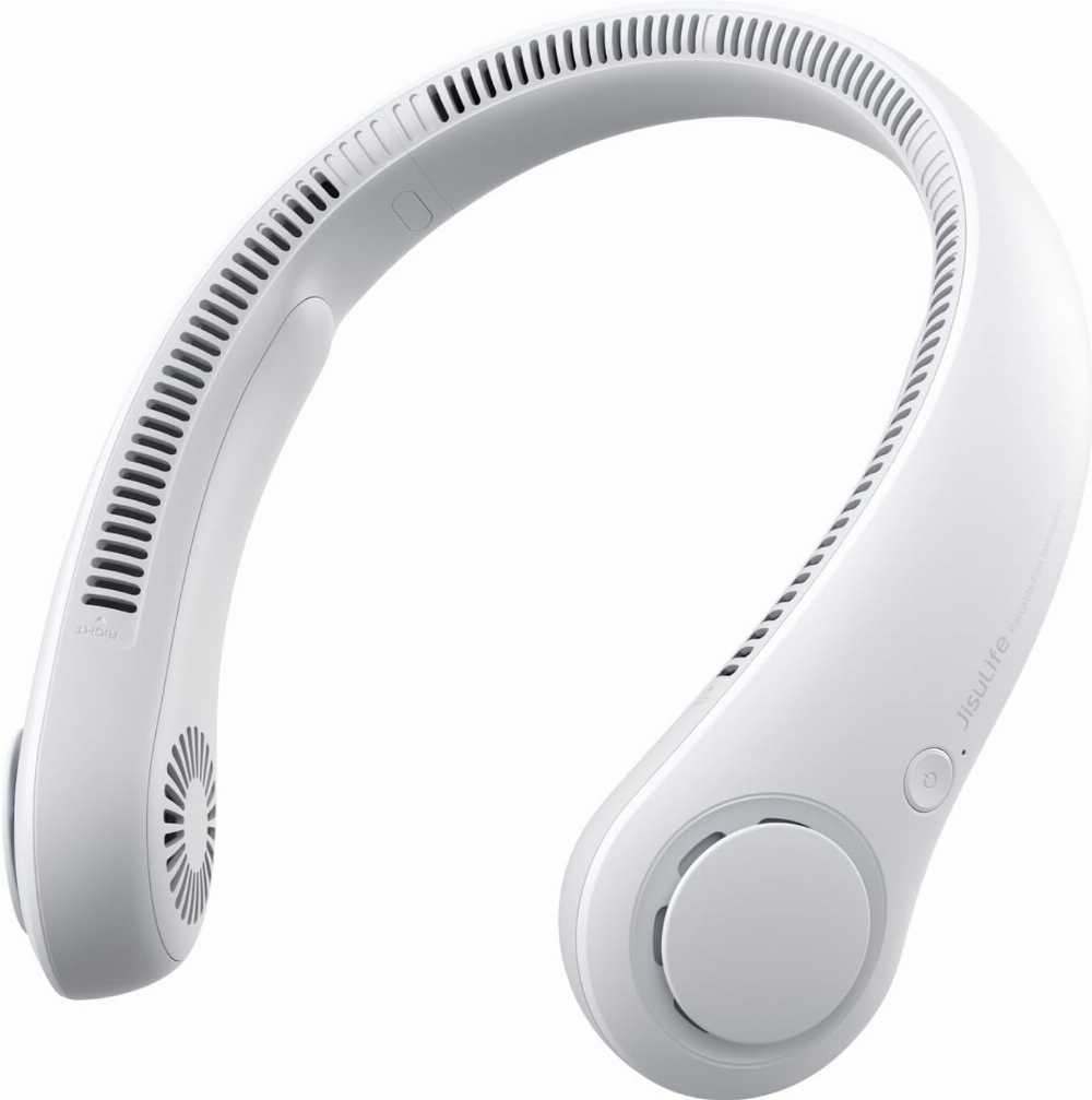 Portable Neck Fan – USB Rechargeable Bladeless Cooling System